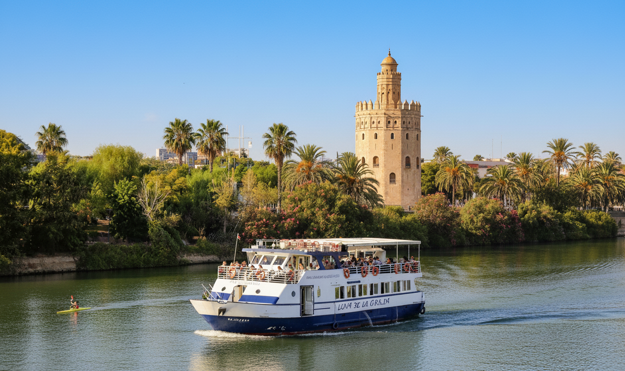 Sevilla: Crucero turístico desde Torre Del Oro