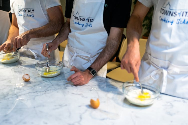 Clase de cocina auténtica de pasta y helado en el corazón de Roma