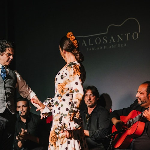Valencia: Espectáculo flamenco en Palosanto Tablao