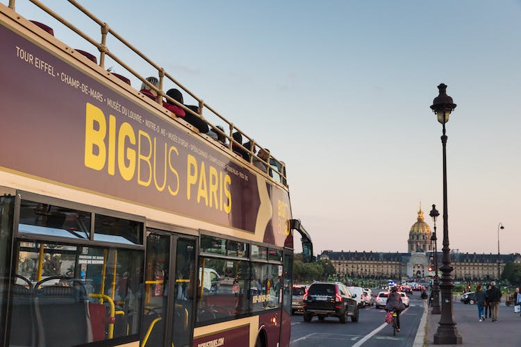 Big Bus panoramic night tour of Paris