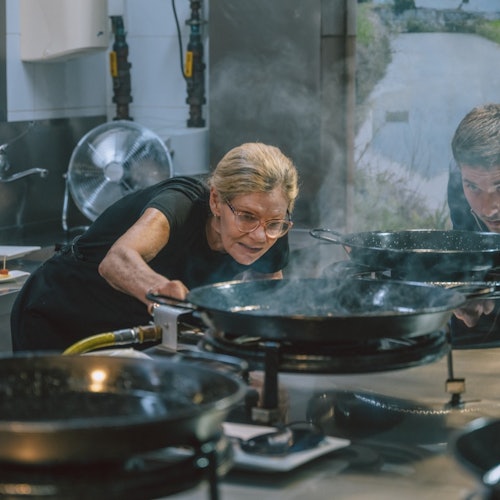 Valencia: Clase de Cocina de Paella + Visita al Mercado Central