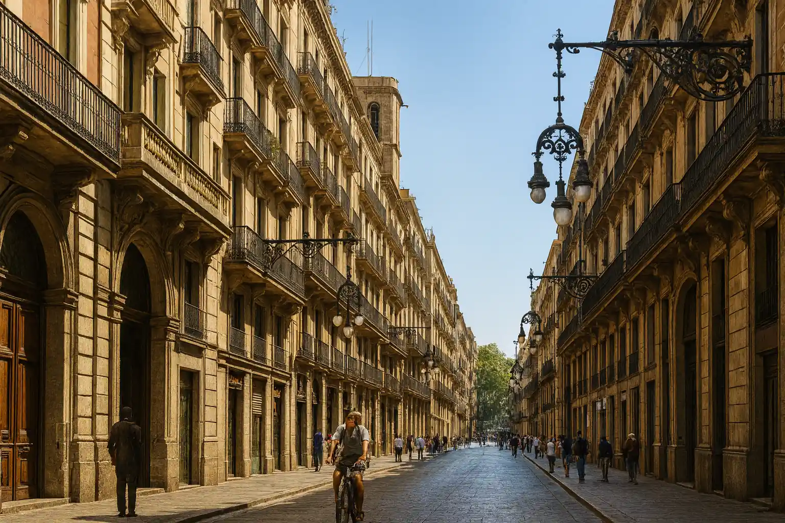 Gótico y Born — calles y plazas