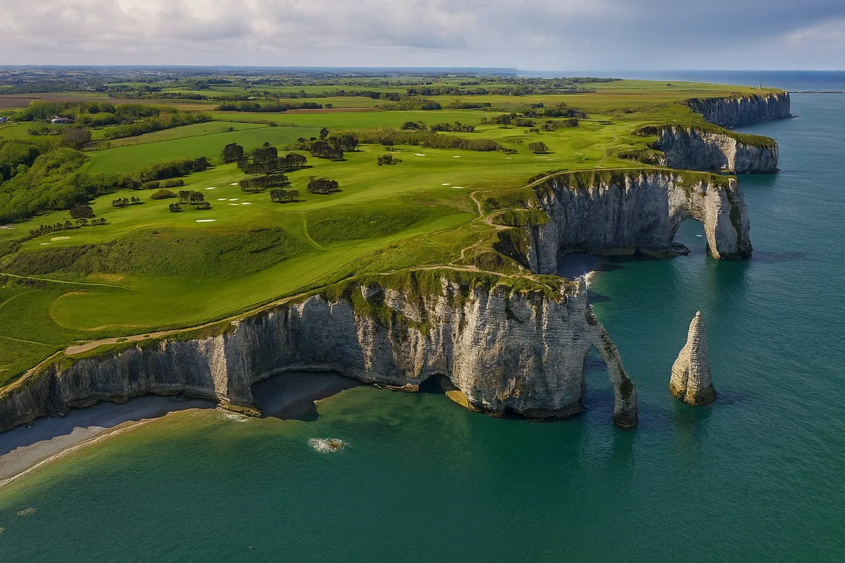 Travellers visiting the Normandy D‑Day beaches on a day trip from Paris